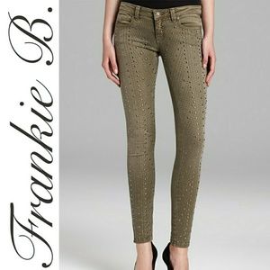 NWT Frankie B. Stud Rocket Skinny Jeans/Pants 26